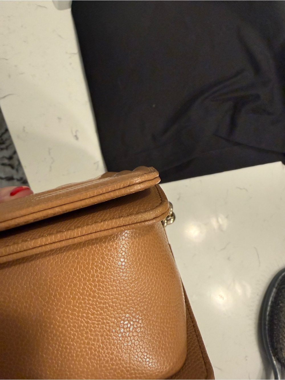 Chanel Brown Quilted Boy Flap Bag with Gold Hardware medium size - Picture 8 of 14